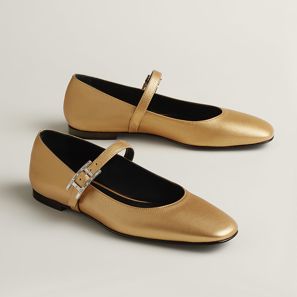 Ballerines HERMÈS Jolly EU 39.5 - Cuir Noir, Neuves Dans Boîte, Fabriquées En Italie, Modèles épuisés